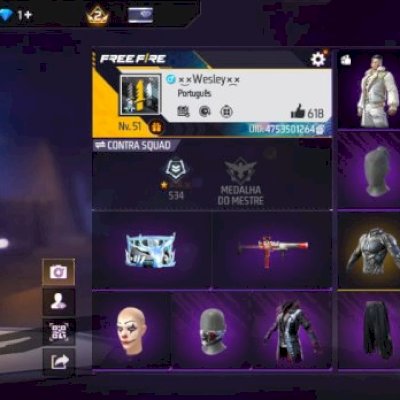 Conta de free fire