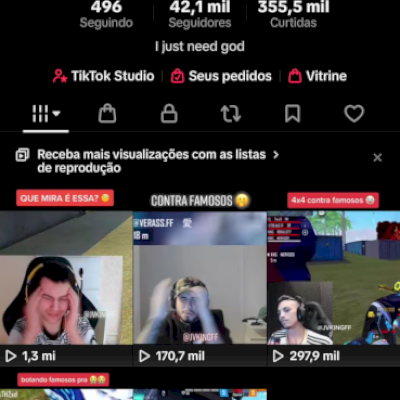 Conta Tiktok 42K Seguidores + Muito Engajamento! 
