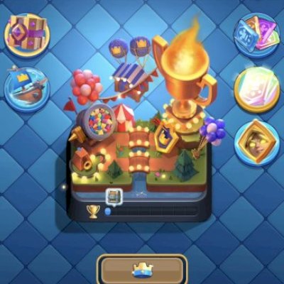 CONTA DE CLASH ROYALE 8000 K DE TROFÉUS 