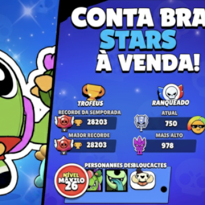 CONTA BRAWL STARS 27 K | BRAWLERS UPADOS | MUITOS PASSES | MUITAS SKINS