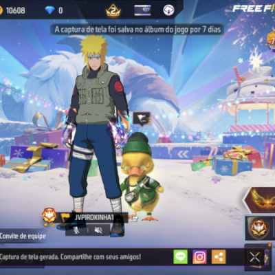CONTA DE FREE FIRE BOA E BARATA!