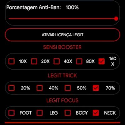 Xit painel ff 100% hs Regedit 
