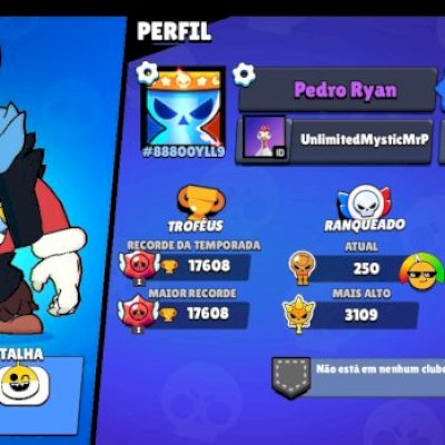 🔥 Conta Brawl Stars ANTIGA – 17.600+ Troféus – Bem Evoluída 🔥 