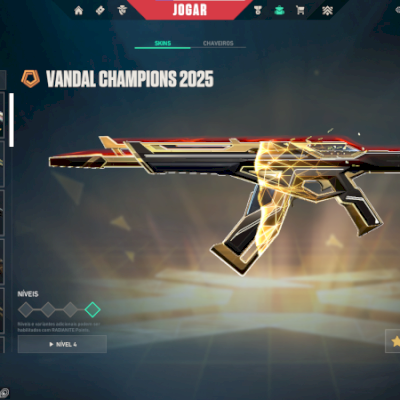 Conta Valorant Champions 2025 | 67 Skins | Saqueadora + Araxys |lvl250+