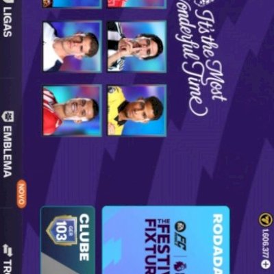 VENDA DE CONTA-FIFA conta com 5k700gemas, time gear 103, possui jogadores raros 