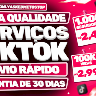 MENOR PREÇO DA PLATAFORMA 1000 SEGUIDORES DO TIKTOK