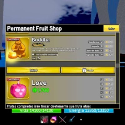 CONTA BLOX FRUITS COM TODOS ESTILO DE LUTA. 2 RAÇAS V4 BUDHA PERM E YORU E CDK