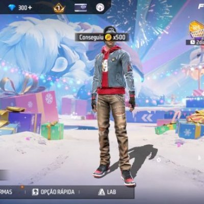 CONTA FF BOT COM DIMAS, leia a descrição 