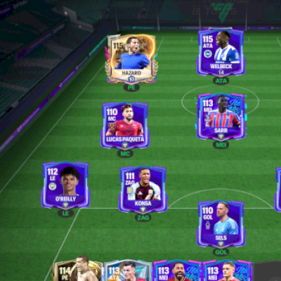 Conta GER 114 + 500 milhões de coisa fc mobile 