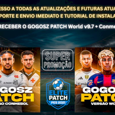 GOGOSZ PATCH 2026 WORLD V10.0 + CONMEBOL V2.0 PES 2021