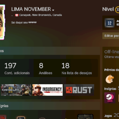 conta steam