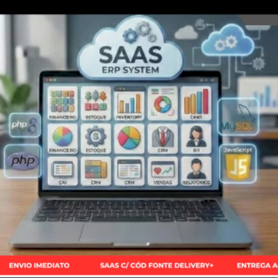 Sistema Erp Saas Estilo Crm Para Gestão Total