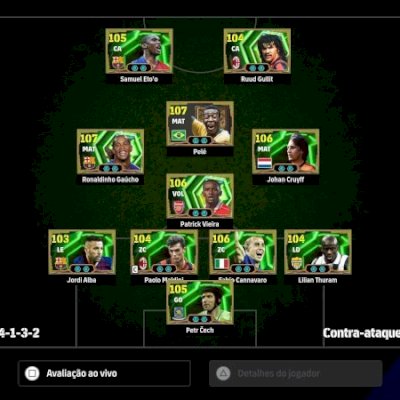 Conta Efootball Playstation 4/5