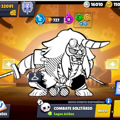 DESCONTÃO![TEMPO LIMITADO] ÓTIMA CONTA BRAWL STARS - VÁRIOS LENDARIOS!