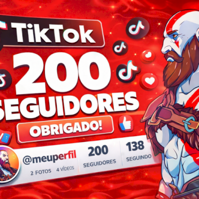 CONTA TIKTOK FULL ACESSO 200 SEGUIDORES