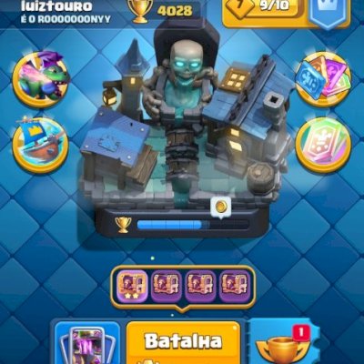 Conta com 4k de troféu mas de 25 personagens 