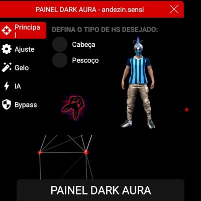 Xit dark aura gelo invertido 