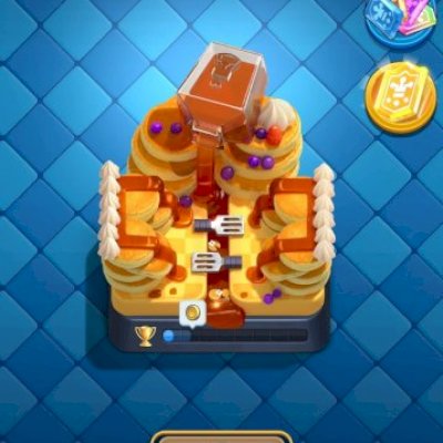 conta clash royale com 8500 trofeus