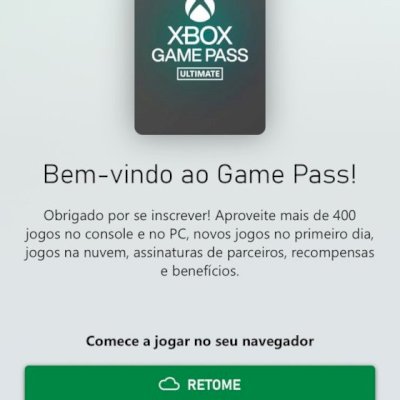 XBOX GAME PASS ULTIMATE, 1 MES ACESSO A 400 JOGOS EM NUVEM, XCLOUD, PC E CONSOLE