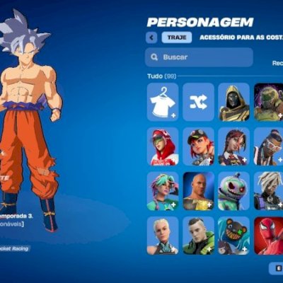 CONTA FORTNITE COM GALAXY E SKIN DA TWITCH + PASSES ANTIGOS
