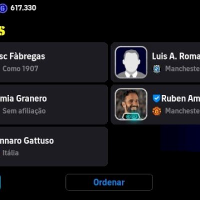 CONTA EFOOTBALL RARA FORÇA+3170