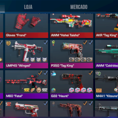 CONTA SKIN RED