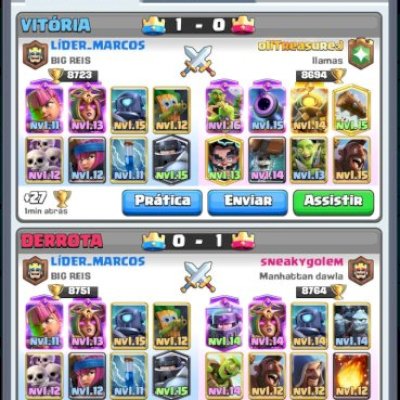 CONTA DE CLASH ROYALE MUITO UPADA COM MAIS DE 9K DE TROFÉUS 