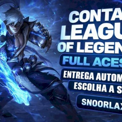 CONTAS LEAGUE OF LEGENDS FULL ACESSO LVL 10 - LVL 20