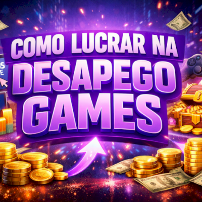 COMO LUCRAR NA DESAPEGO GAMES 