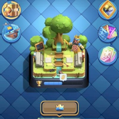 Conta de Clash Royale arena 20