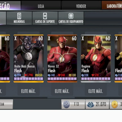 Injustice Gods Among Us Conta Lendária Full Upada Lvl Máximo