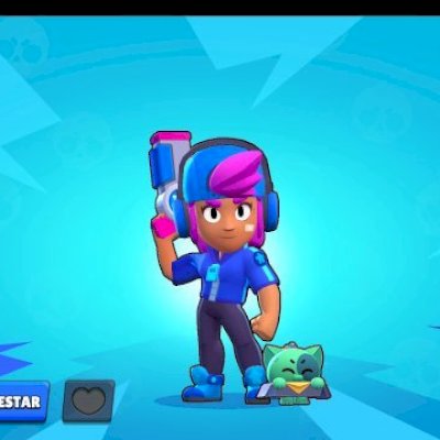 CONTA BRAWL STARS SHELLY STELAR / COLT DESAFIANTE / 52K DE TROFÉUS 