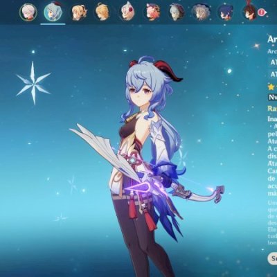 Ganyu C1 + Arco de Amos, Kazuha, Raiden ,Itto, Mona C1, Keqing, Jean 