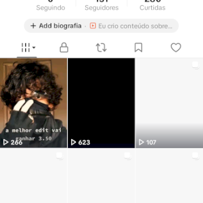 Conta tiktok super boa para viraliza 