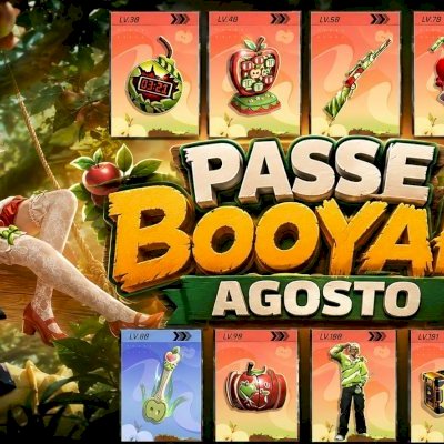 [MAIS VENDIDO] PASSE BOOYAH! PREMIUM VIA ID /PASSE DE AGOSTO