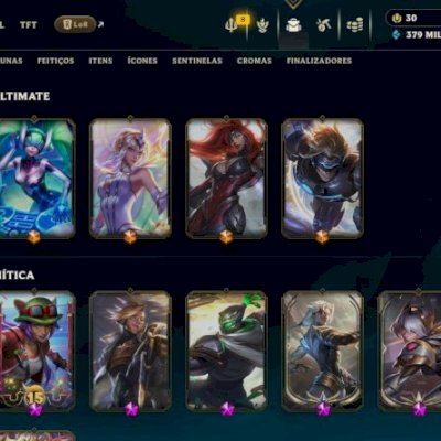 Conta de LOL- League Of Legends FA - FULL ACESSO 