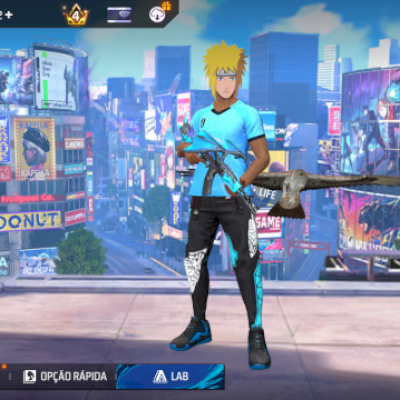 CONTA FF GEMADA COM ANGELICAL 10K200 DE LIKE BANDEIRA ARMA EVOLUTIVA 