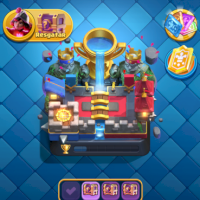 CONTA CLASH ROYALE - LVL 13 + 9500 TROFÉUS 