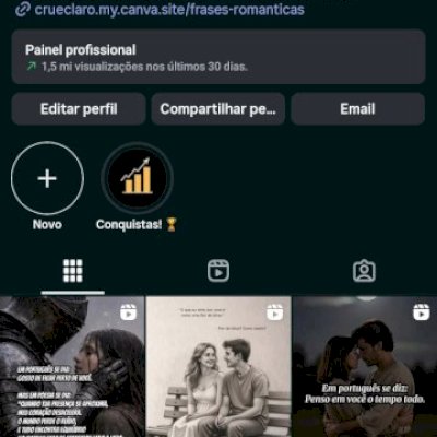 Conta do instagram com engajamento bom no preço muito justo