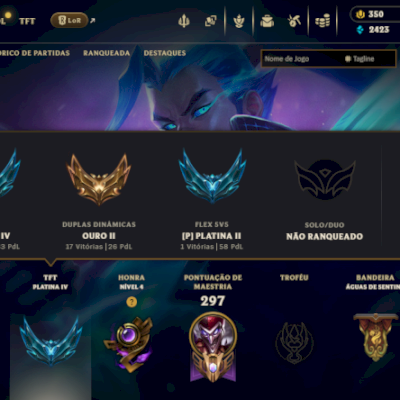 Conta LoL com 99 Skins + Conta Valorant com 17+ Skins