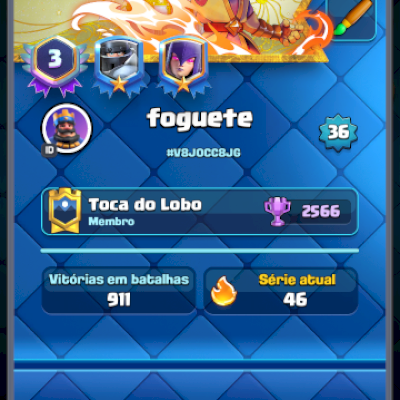 Conta de Clash no precinho pra vender logo