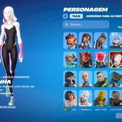 CONTA FORTNITE +200 skins | LARACROFT | MACHADO LEVIATÃ | TEMPORADA 1