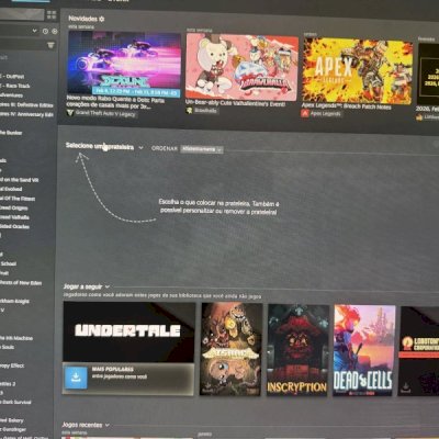 Conta Steam!