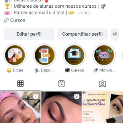💄 CONTA INSTAGRAM DE MAQUIAGEM E BELEZA 