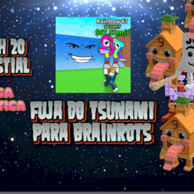 (30% DESCONTO) Contas com 50 celestial + VIP 1 /Escape do Tsunami Brainrots