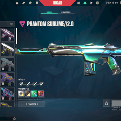 💎 CONTA RIOT COMPLETA – LoL (282 SKINS) + VALORANT (FACAS + BUNDLES ANTIGOS) 💎