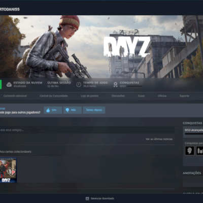 Contas dayz 