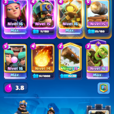 Conta Clash já upada pronta pra jogar e desfrutar totalmente do jogo 