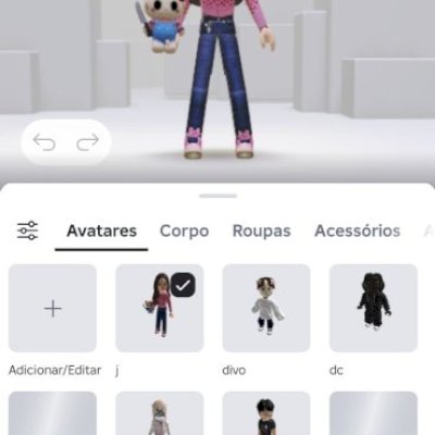 Conta roblox com várias skins 