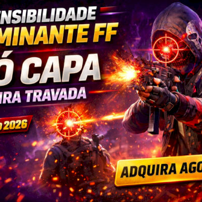 Sensibilidade Dominante FF – Só Capa | Mira Travada 2026